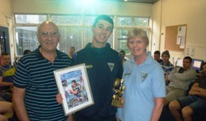 James Saltonstall u20’s Player of the Year 2011