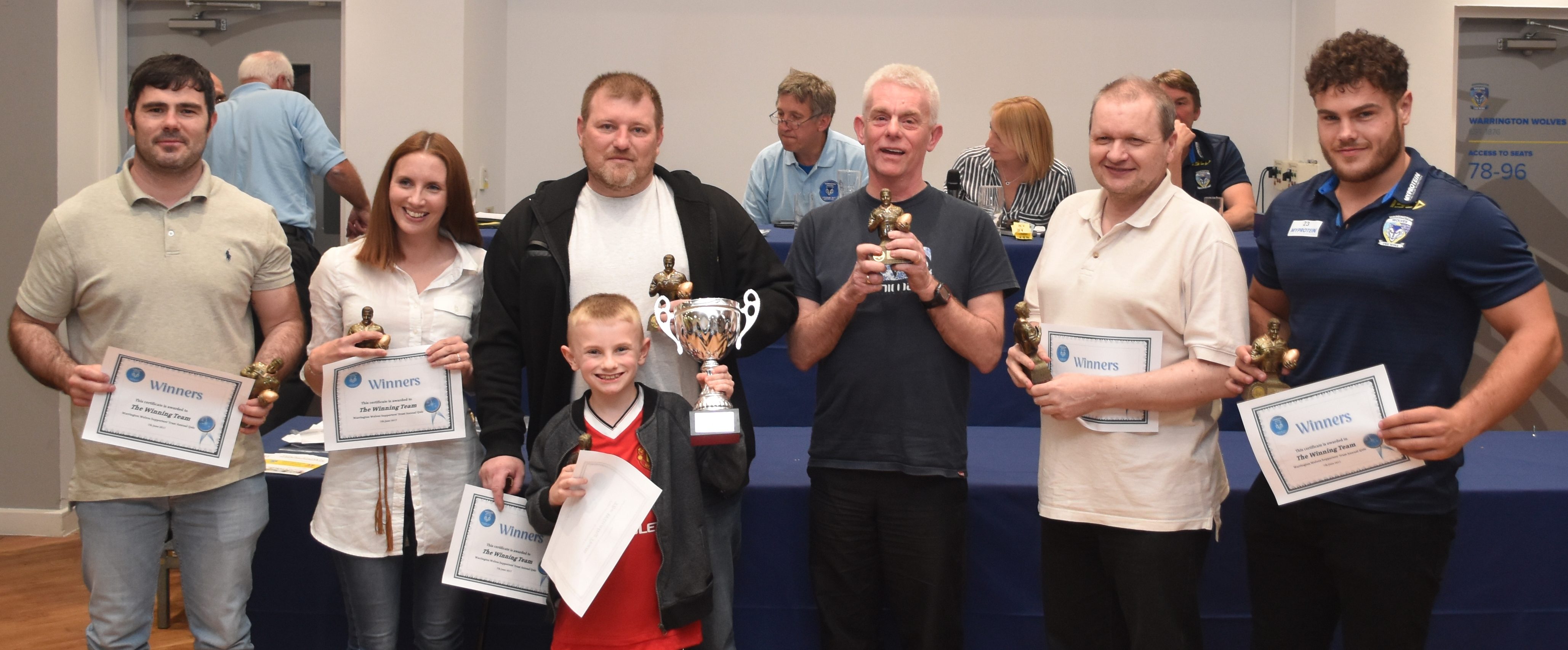2017  WWST Quiz Night Results