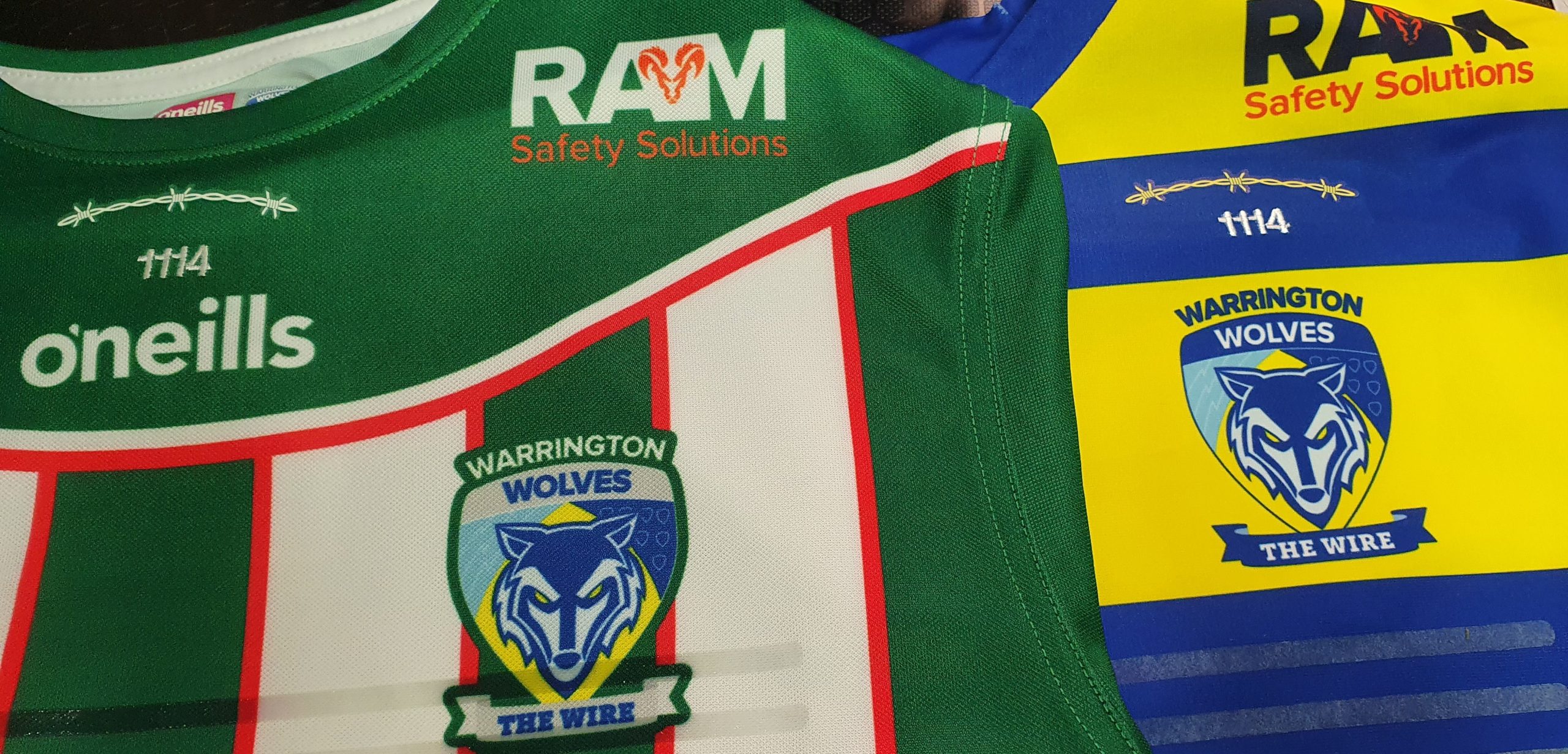 New Wire Academy Logo for Home-grown players match day shirts