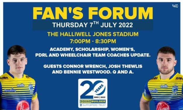 Fans Forum 07 July 2022
