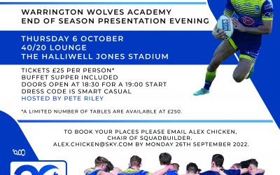 Academy End of Season Presentation