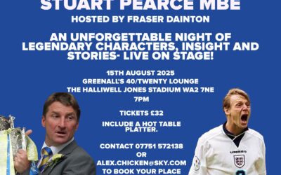 Tony Smith and Stuart Pearce MBE