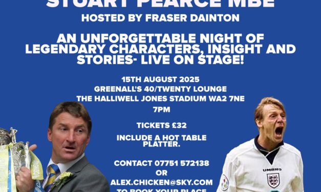 Tony Smith and Stuart Pearce MBE